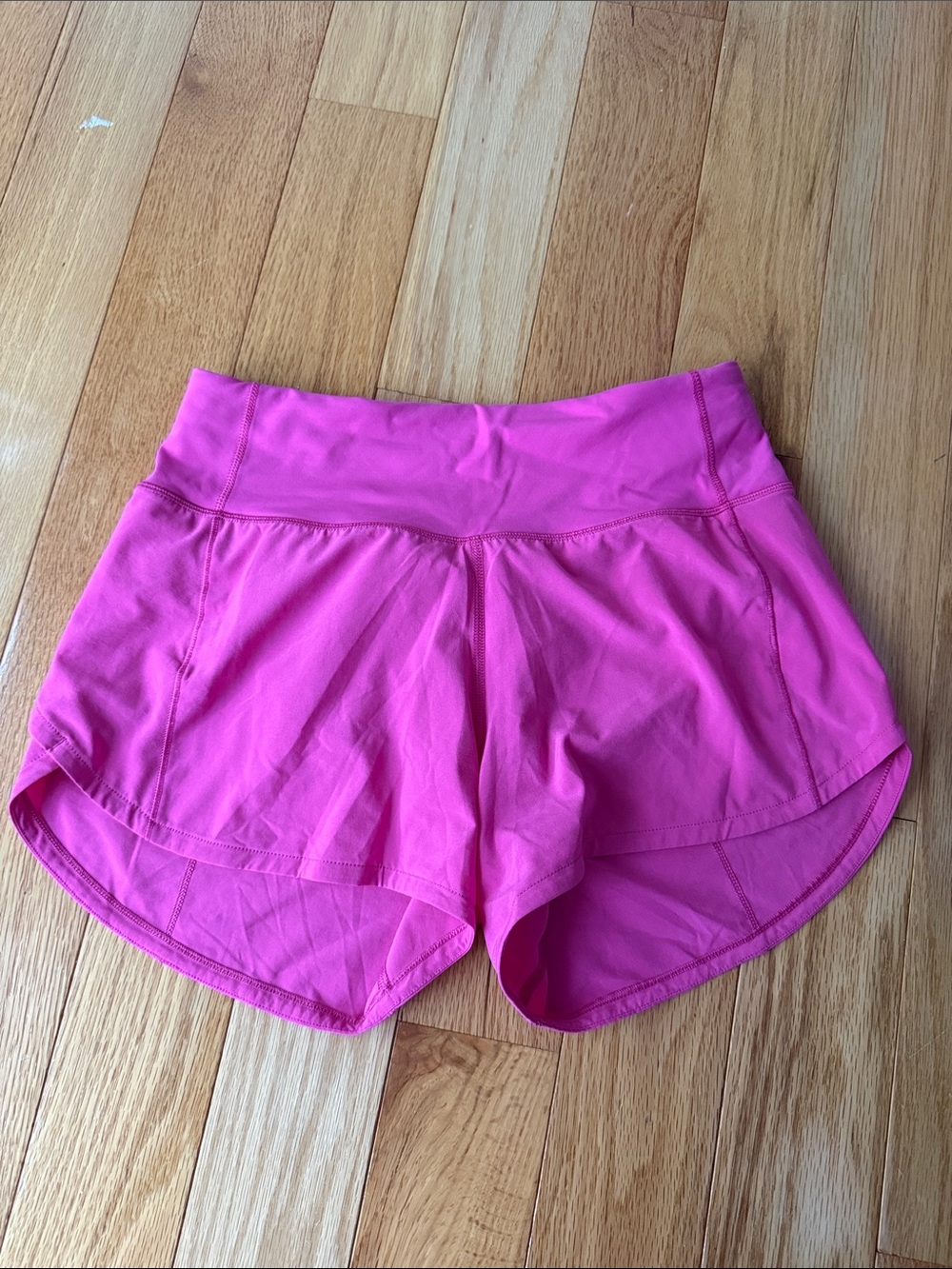 lululemon athletica Bright Pink Athletic Shorts